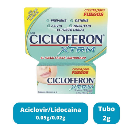 Cicloferon Xtrm Crema Caja con Tubo de 2 g