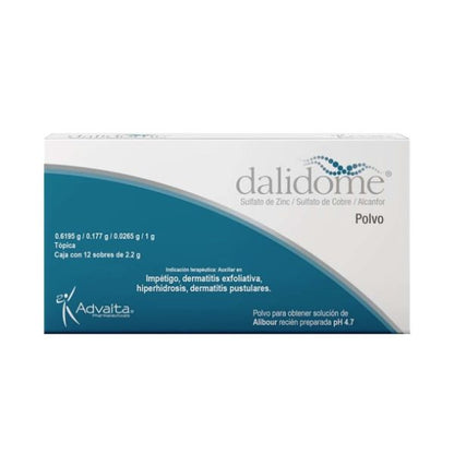 Dalidome 2.2 g Polvo Caja Con 12 Sobres