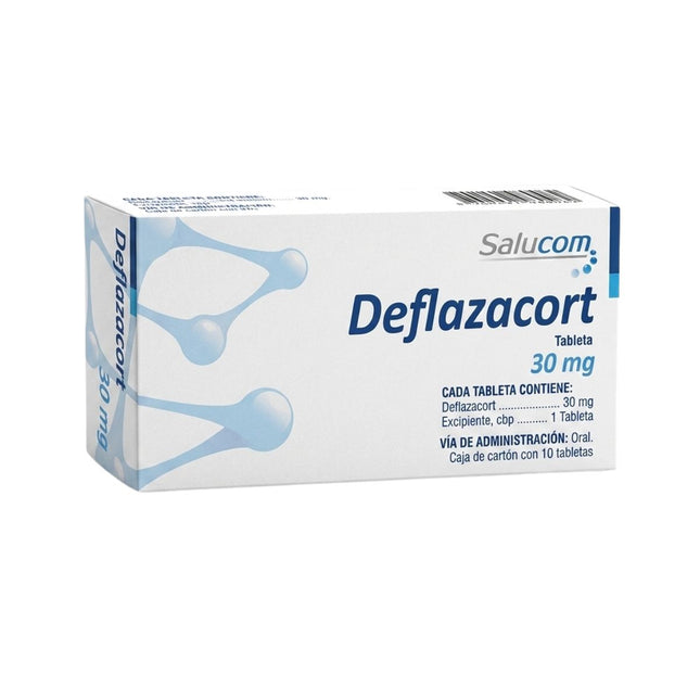 Deflazacort 30mg Caja con 30 Tabletas