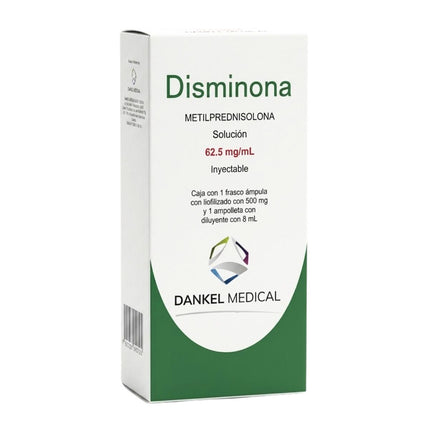 Disminona (Metilprednisolona) 500 mg Frasco Ámpula Inyectable