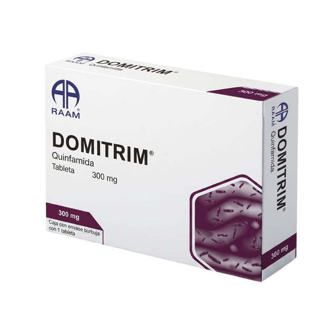 Domitrim (Quinfamida) 300 mg Caja con 1 Tableta