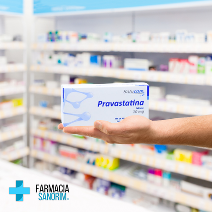 Pravastatina 10 mg Caja Con 30 Tabletas Salucom PiSA