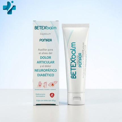 Betexbalm Pomada (Auxiliar para Dolor Articular) Tubo con 65g | Nartex