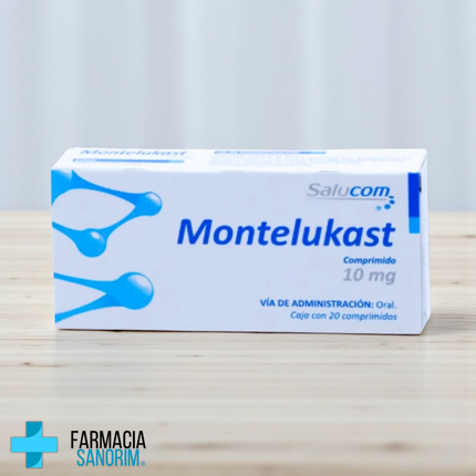 Montelukast 10 mg 20 Comprimidos Salucom PiSA