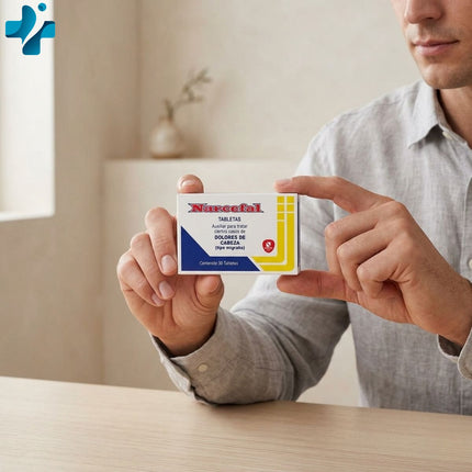 Narcefal (Auxiliar para Dolores de Cabeza tipo Migraña) Caja con 30 Tabletas| Nartex