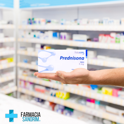 Prednisona 5 mg 20 Tabletas Salucom PiSA