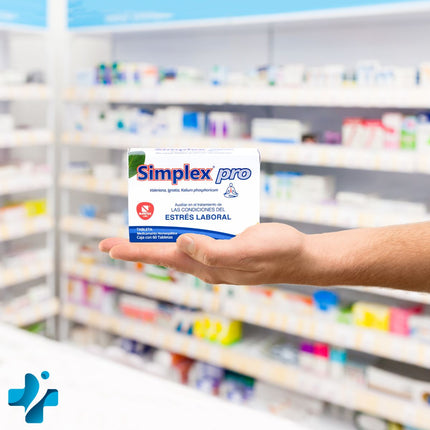 Simplex Pro (Auxliar para el Estrés) Caja con 60 Tabletas| Nartex