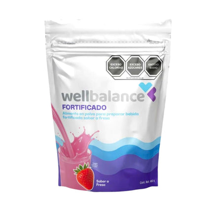 Wellbalance Fortificado Sabor Fresa 462 g