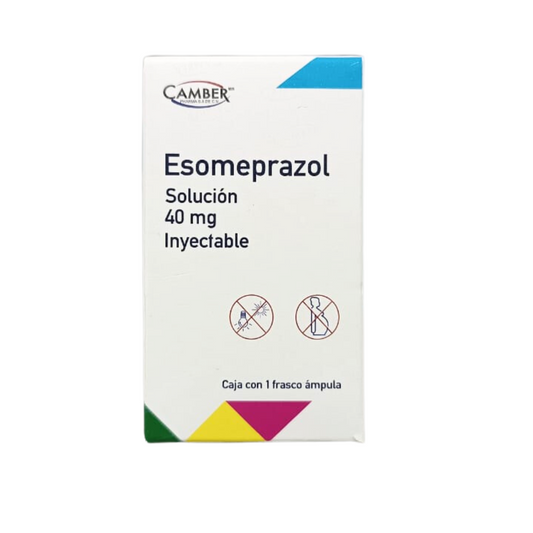 Esomeprazol 40 mg Solución Frasco Ámpula Inyectable