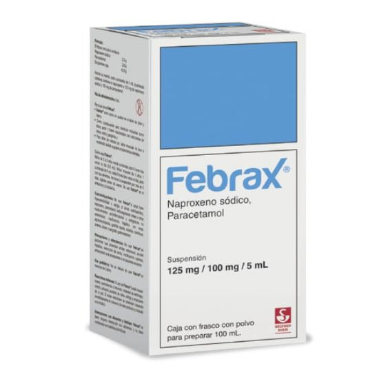 Febrax Oral 100 ml Suspensión – Farmacia Sanorim