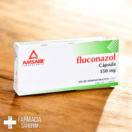 Fluconazol 150 mg Caja con 1 Capsula