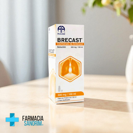 Clorhidrato de ambroxol 300 mg/100 ml Frasco 120 ml RAAM Laboratorios