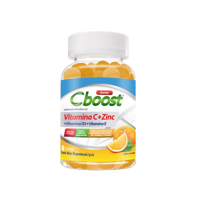 Cboost Vitamina C + Zinc Fco Frasco con 90 Gomitas