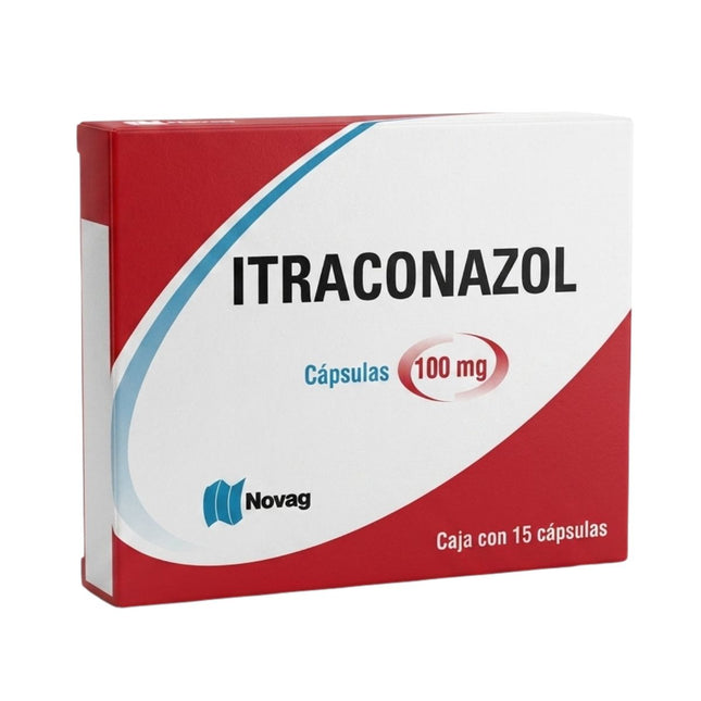 Lozartil (Itraconazol) 100 mg Caja con 15 Cápsulas