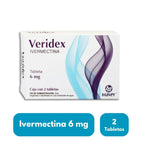 Veridex (Ivermectina) 6 mg Caja con 2 tabletas | Maver Laboratorios ...