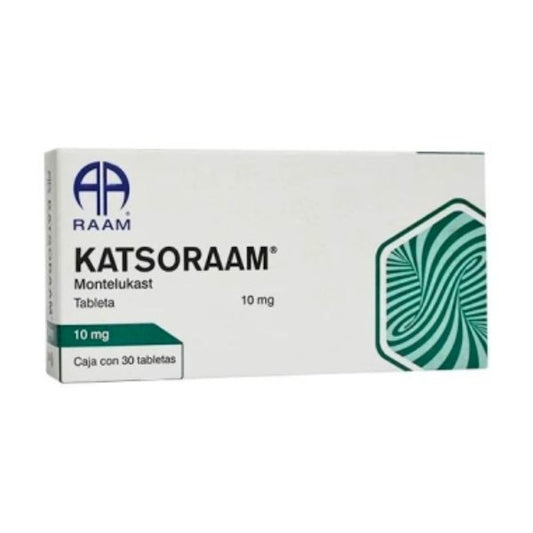 katsoraam (Montelukast) 10 mg Caja con 30 Tabletas