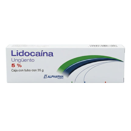 Lidocaína 5% en Ungüento Tubo con 35 g