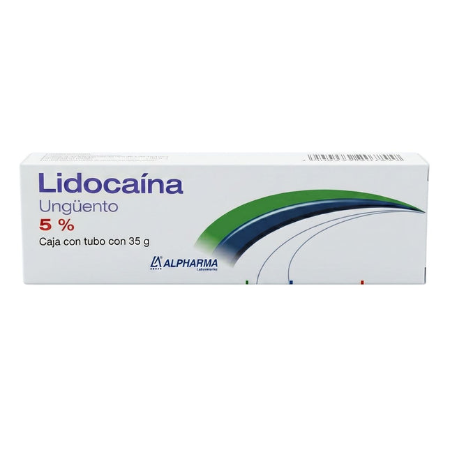 Lidocaína 5% en Ungüento Tubo con 35 g