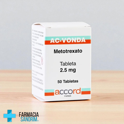 AC VONDA Metotrexato 2.5mg 50 Tabletas