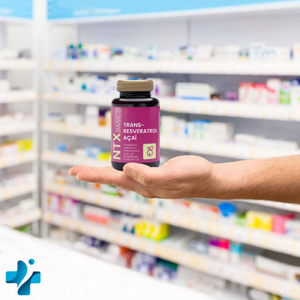 NTX Basics Trans-Resveratrol Acaí Frasco con 30 Cápsulas| Nartex