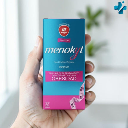 Menokyl (Auxiliar en el Manejo de Control de Peso) Caja con 60 Tabletas| Nartex