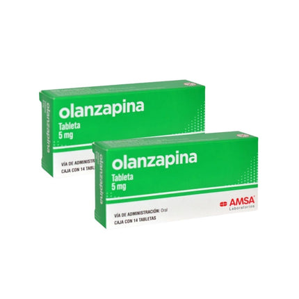 Olanzapina 5 Mg 14 Tabletas Amsa