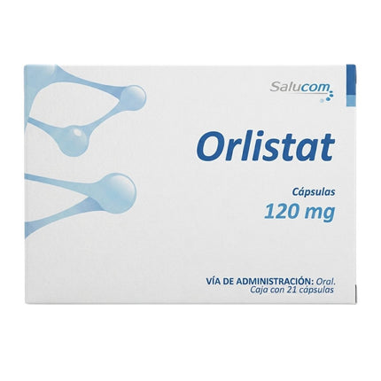 Orlistat 120 mg Caja con 21 Cápsulas