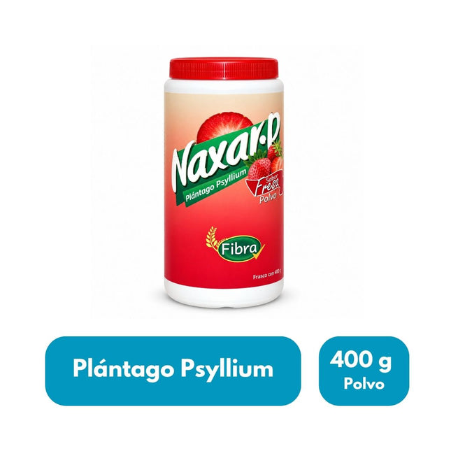 Naxar-P (Plantago Psyllium) Frasco con 400 g Sabor Fresa | Novonafar
