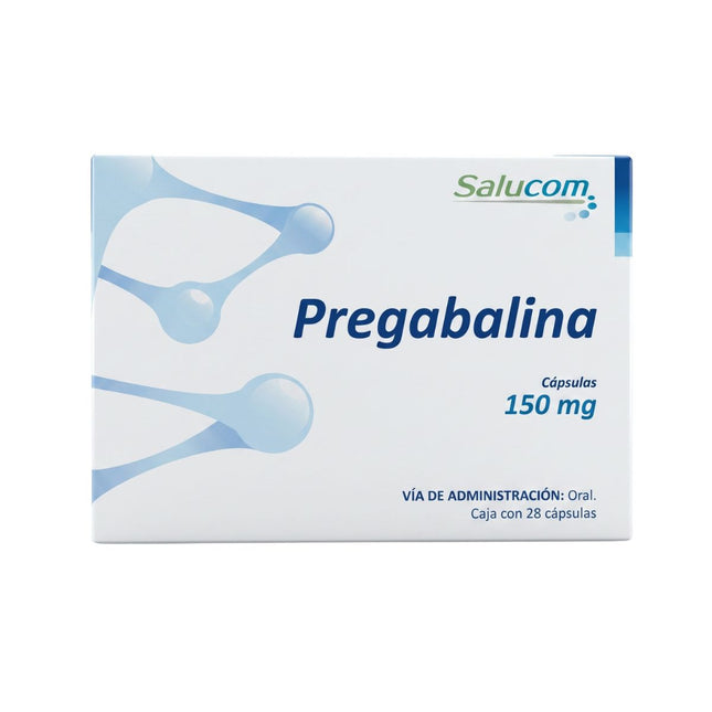 Pregabalina 150mg Caja Con 28 Cápsulas