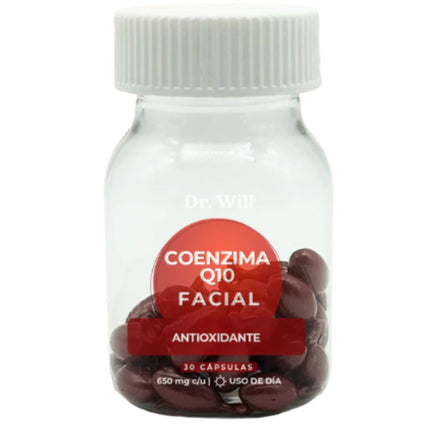 Coenzima Q10 650 mg Frasco con 30 Capsulas Faciales