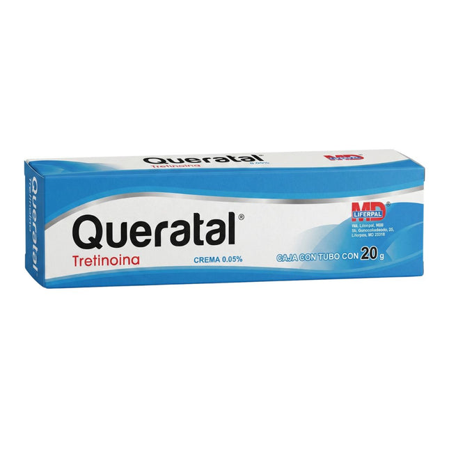 Queratal (Tretinoína) Crema .05% Tubo con 20 g