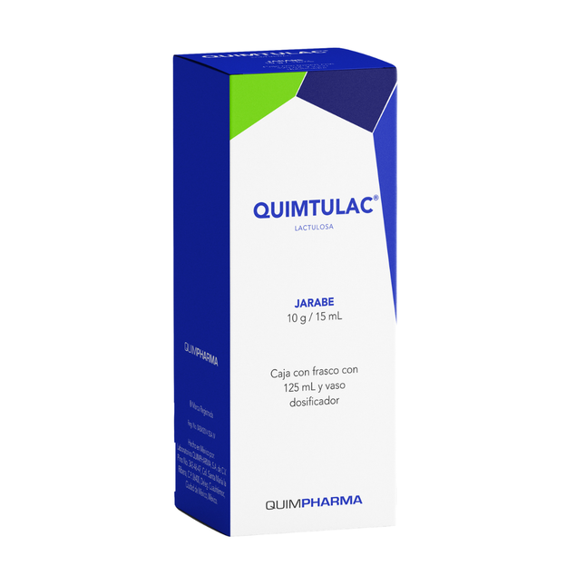 Quimtulac (Lactulosa) 10g Jarabe Frasco con 125 mL