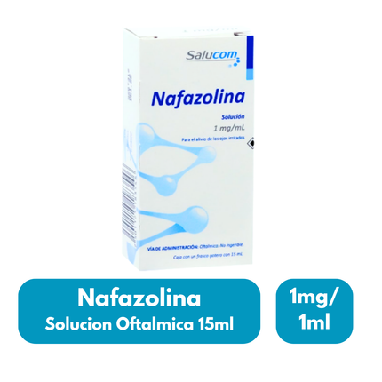 Nafazolina 1mg/ml Solucion Oftalmica Salucom
