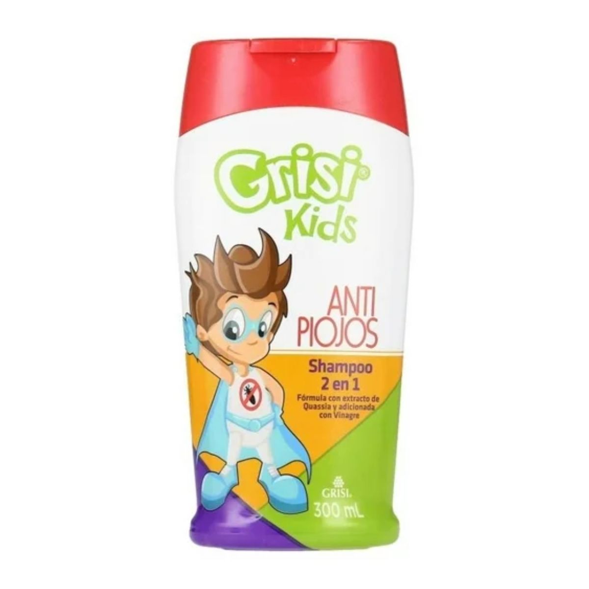 Shampoo Grisi Kids 2 en 1 Anti Piojos 300 ml