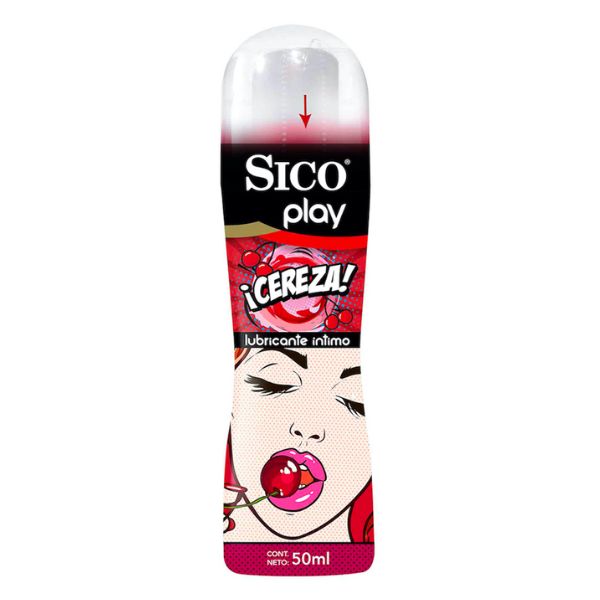 Lubricante Intimo SICO Sabor Cereza Frasco con 50 ml Farmacia Sanorim Lubricante Intimo SICO Sabor Cereza Frasco con 50 ml Farmacia Sanorim