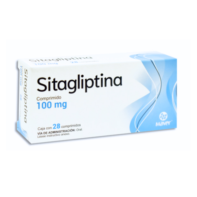 Sitaglitina 100 Mg 28 Comprimidos Maver Laboratorios