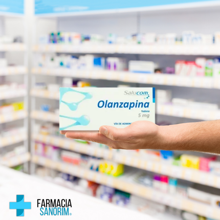 Olanzapina 5mg 14 Tabletas Salucom PiSA