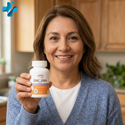 NTX Zinc 200 Wellness 60 Capsulas 20mg | Nartex