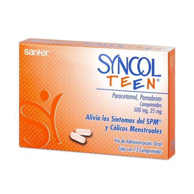 Syncol Teen Caja con 12 Comprimidos